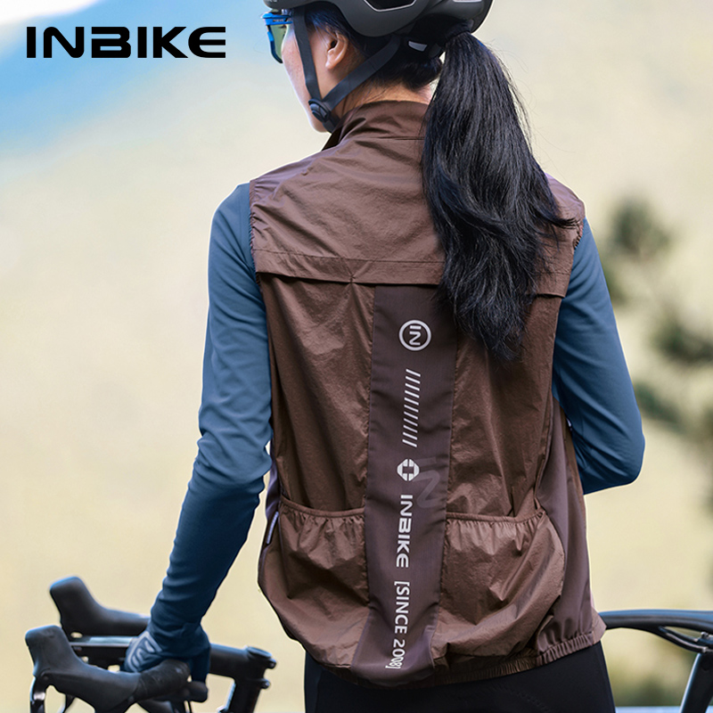 Running Gear Jacket - INBIKE Gilet da ciclismo da donna
