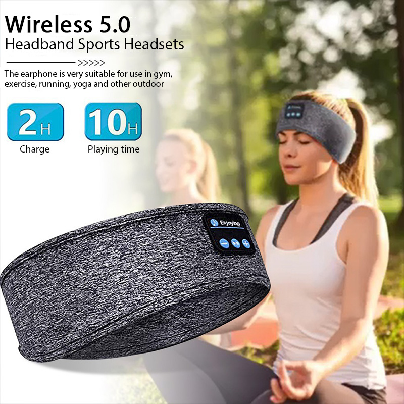 Running Gear Headband - Cuffie Bluetooth a Fascia per Capelli,