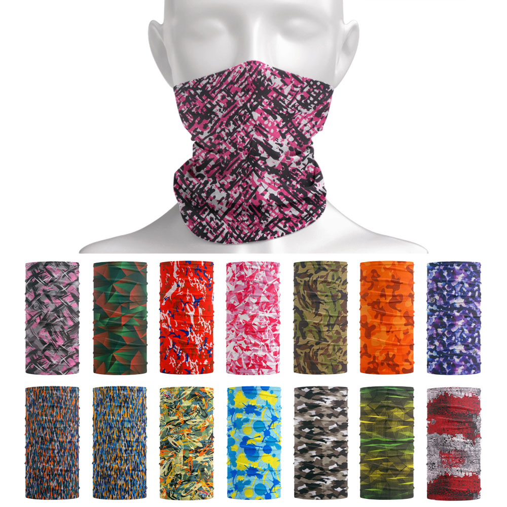 Running Gear Headband - Camo Hunting Neck ghetta escursionismo Running