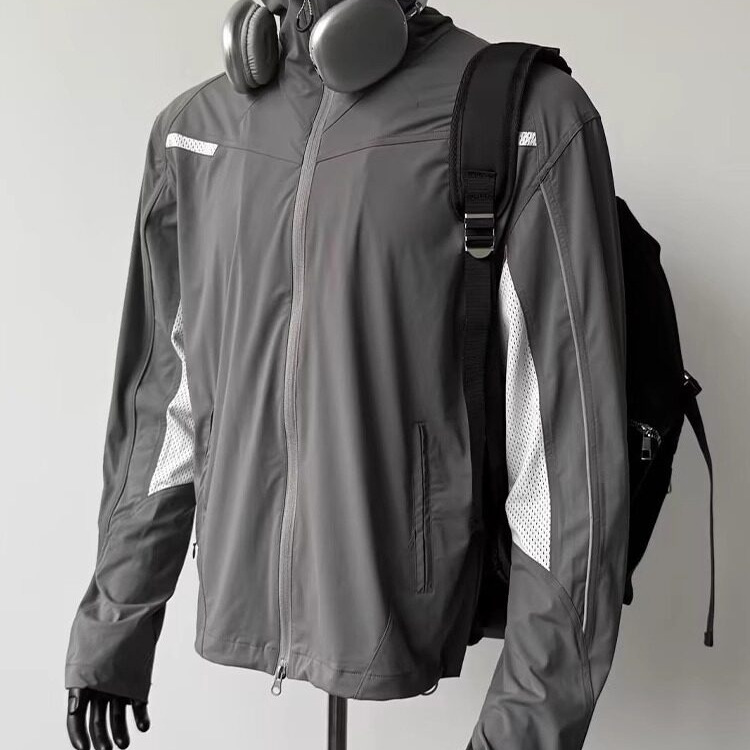 Running Gear Jacket - Giacca Impermeabile da Corsa per Esterni