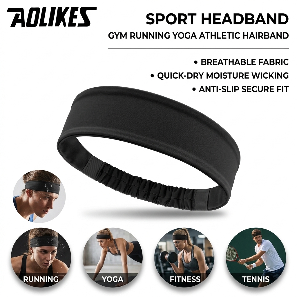 Fascia per Capelli in Polieste - Running Gear Headband recensione e prezzo