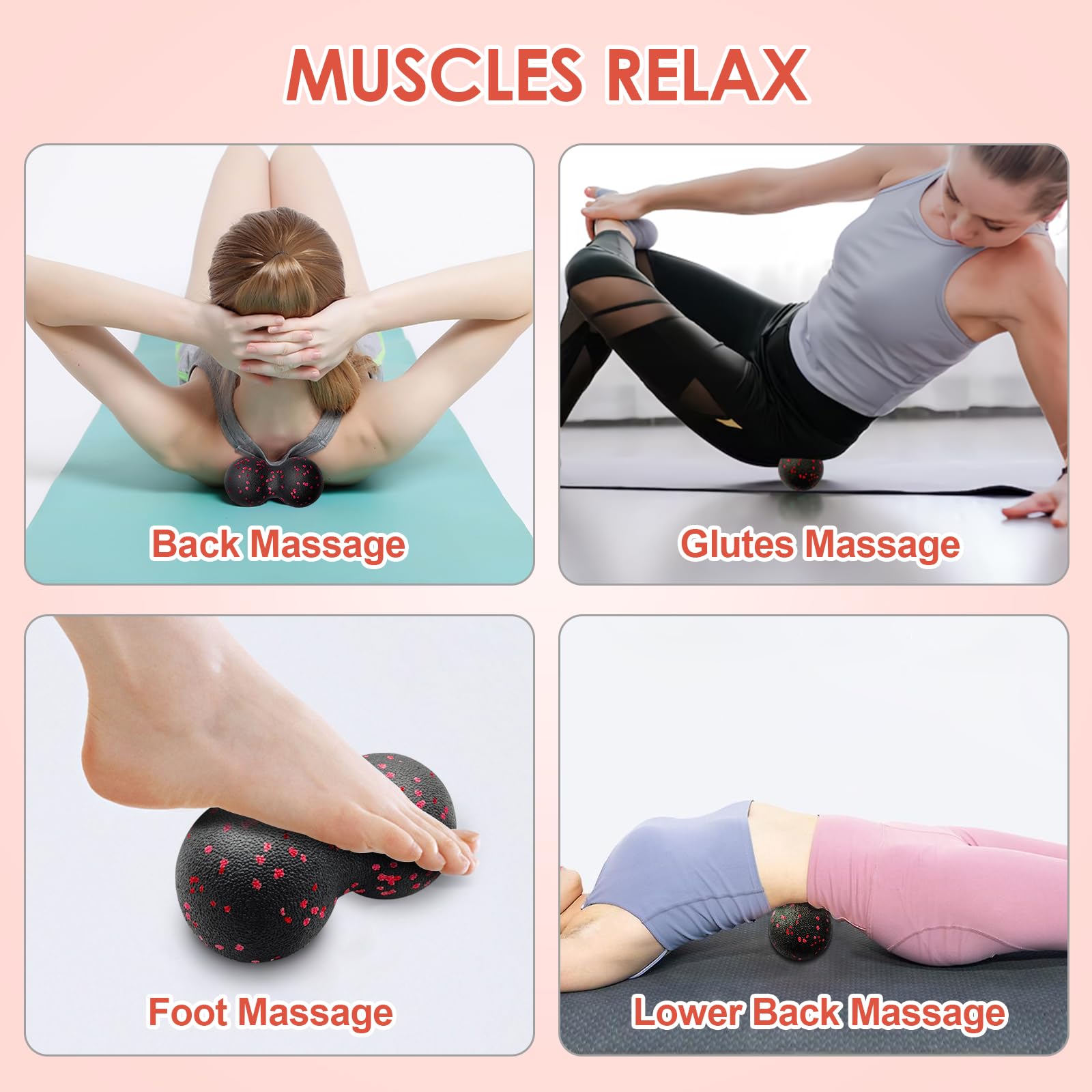 Set di palline di arachidi per - Muscle Roller Stick recensione e prezzo