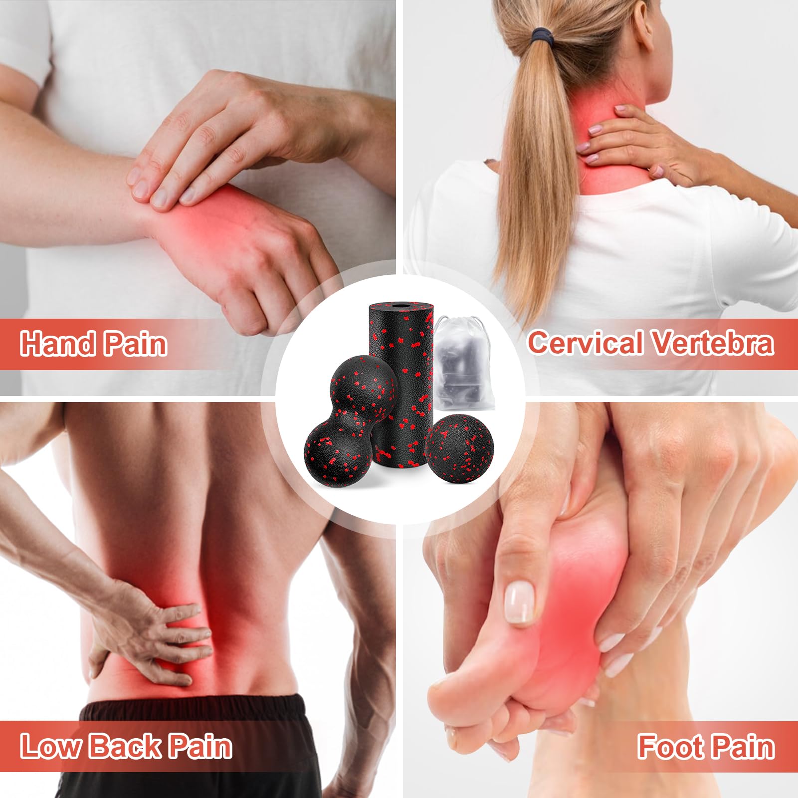 Set di palline di arachidi per - Muscle Roller Stick recensione e prezzo