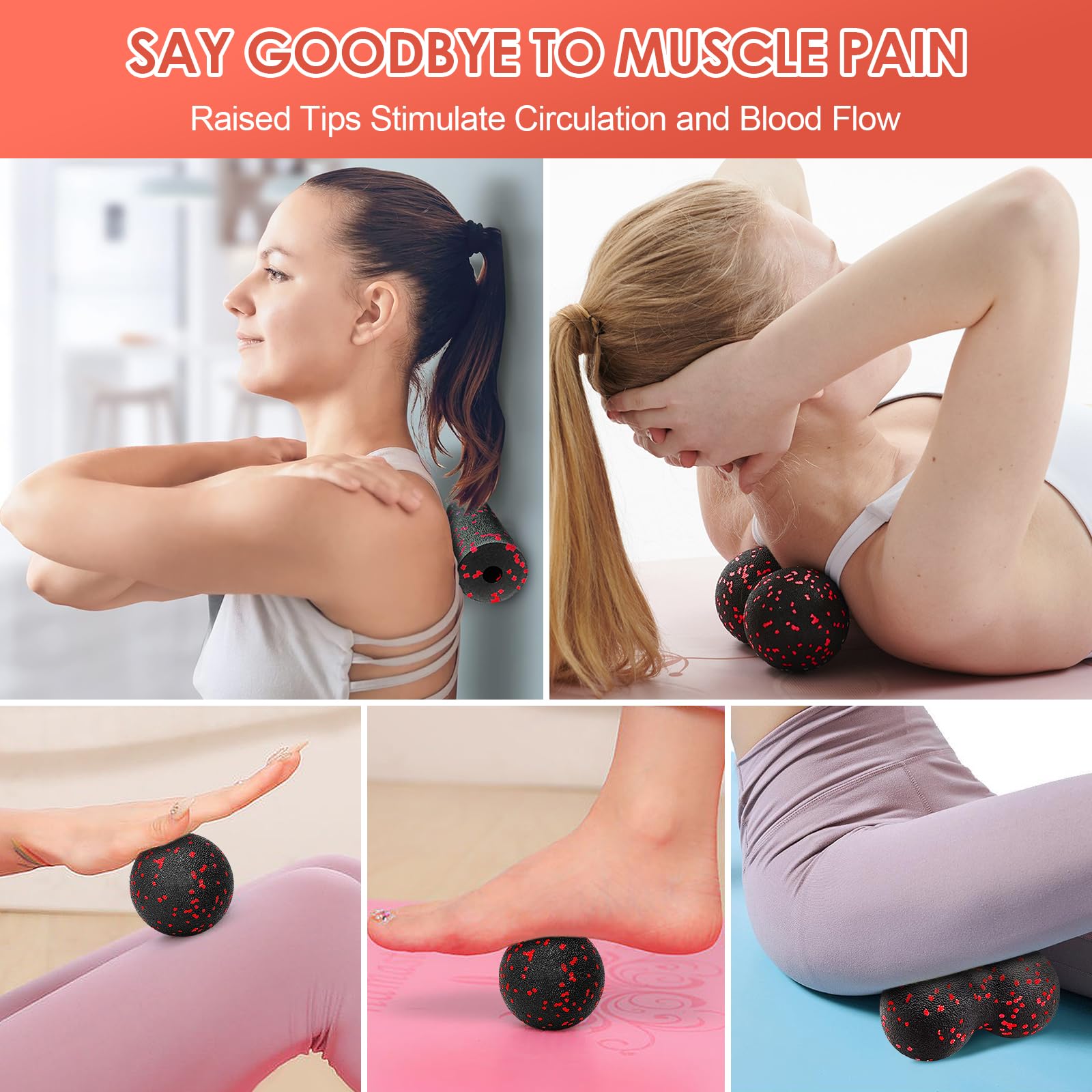 Set di palline di arachidi per - Muscle Roller Stick recensione e prezzo