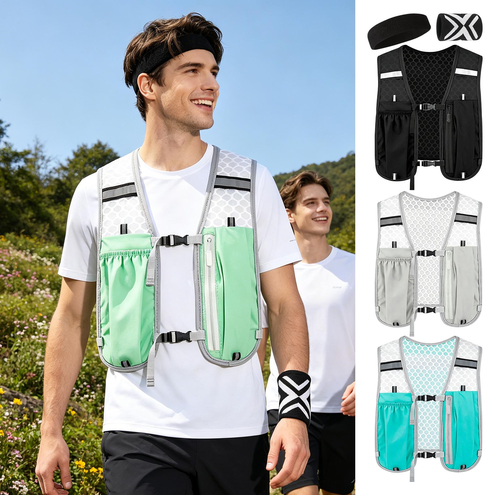 Gilet da corsa notturna con fa - Running Gear Headband recensione e prezzo